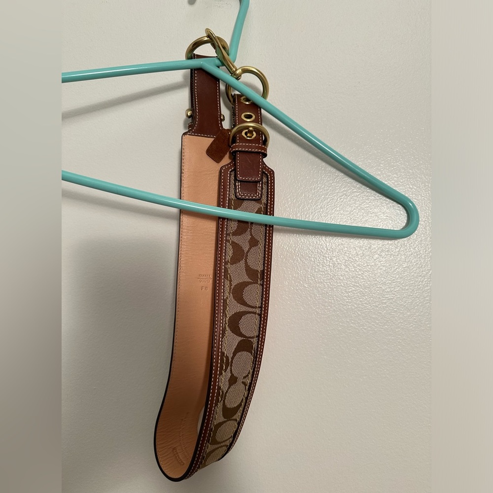 Coach Buckle Belt